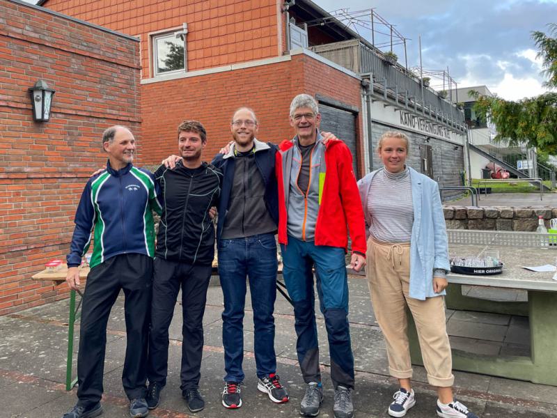 Interne Regatta Rudergesellschaft Germania Kiel am 17. Sept. 2022