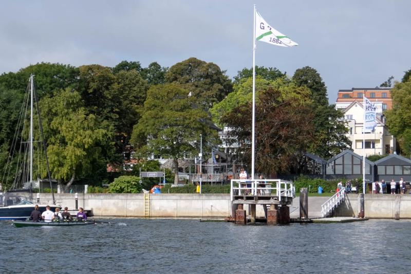 Interne Regatta Rudergesellschaft Germania Kiel am 17. Sept. 2022