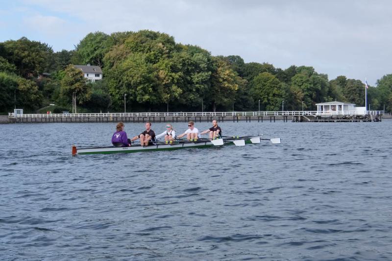 Interne Regatta Rudergesellschaft Germania Kiel am 17. Sept. 2022