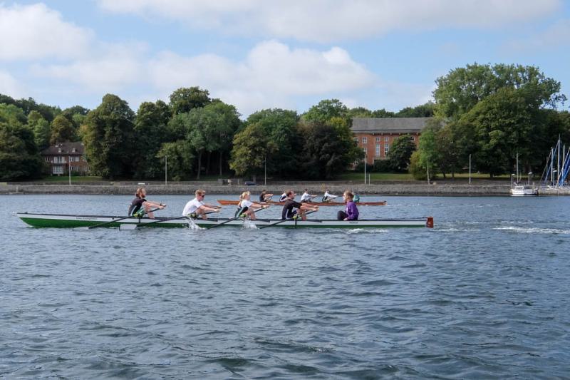 Interne Regatta Rudergesellschaft Germania Kiel am 17. Sept. 2022
