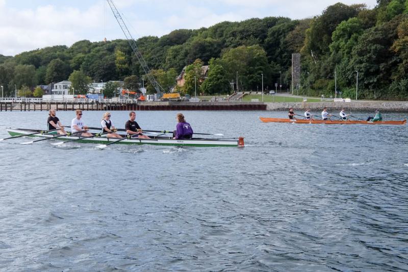 Interne Regatta Rudergesellschaft Germania Kiel am 17. Sept. 2022