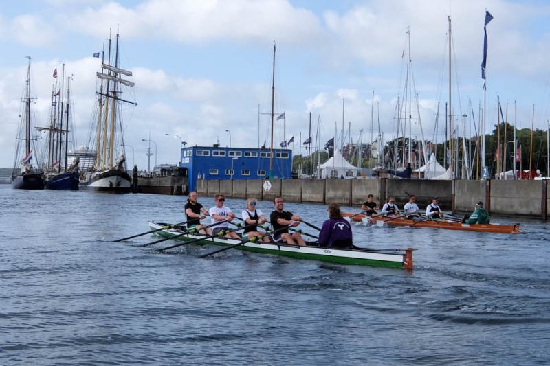Interne Regatta Rudergesellschaft Germania Kiel am 17. Sept. 2022