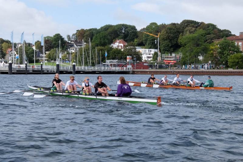 Interne Regatta Rudergesellschaft Germania Kiel am 17. Sept. 2022