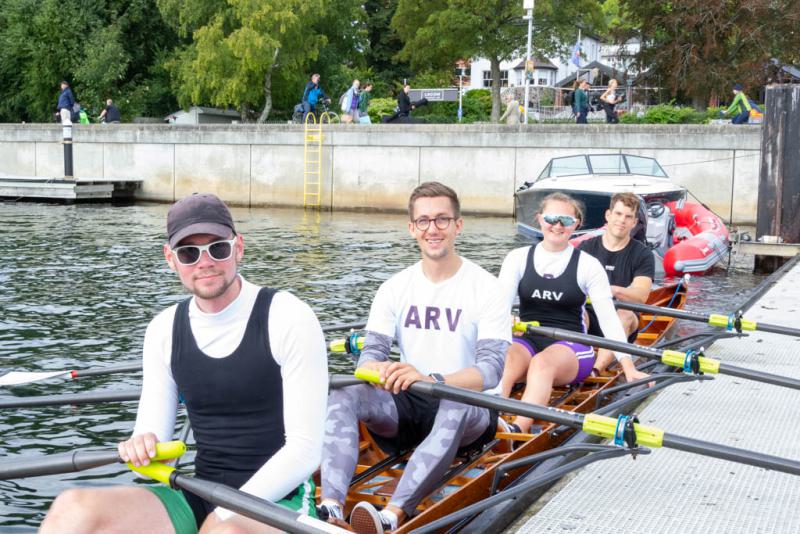 Interne Regatta Rudergesellschaft Germania Kiel am 17. Sept. 2022