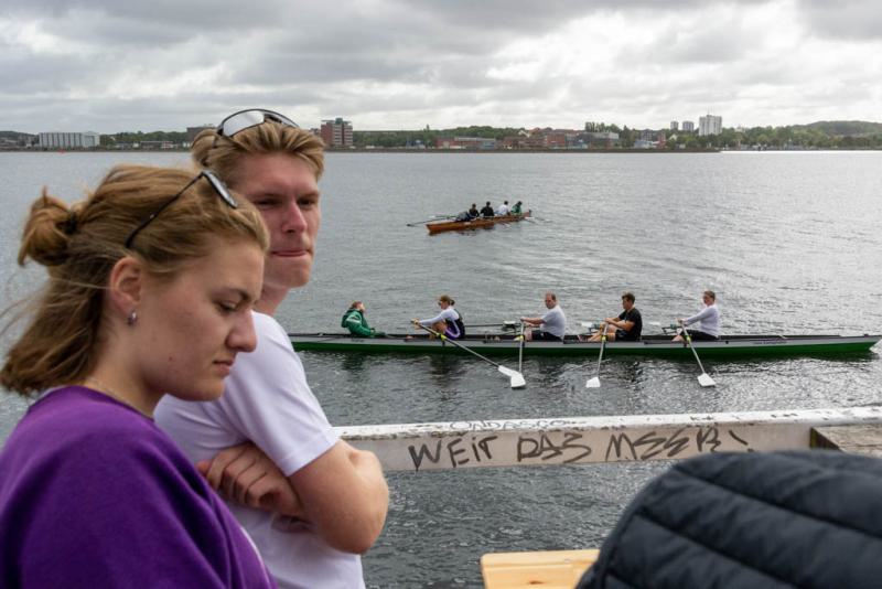 Interne Regatta Rudergesellschaft Germania Kiel am 17. Sept. 2022