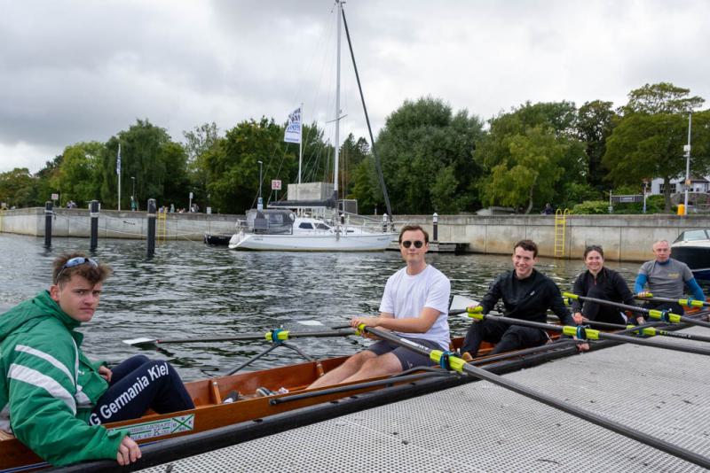 Interne Regatta Rudergesellschaft Germania Kiel am 17. Sept. 2022