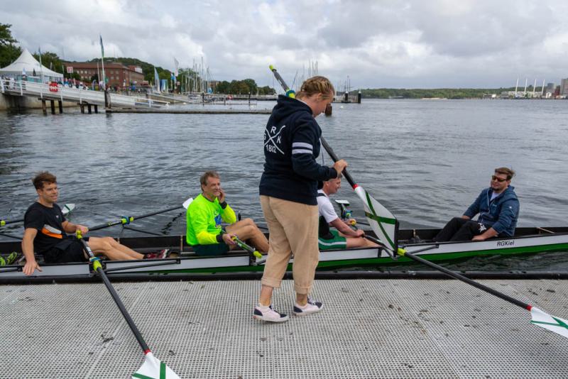 Interne Regatta Rudergesellschaft Germania Kiel am 17. Sept. 2022