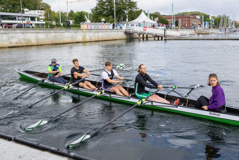 Interne Regatta Rudergesellschaft Germania Kiel am 17. Sept. 2022