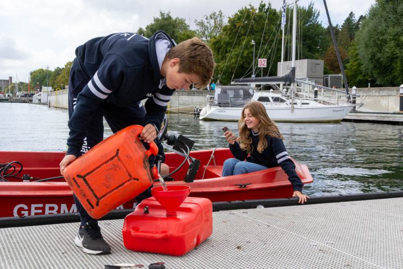 Interne Regatta Rudergesellschaft Germania Kiel am 17. Sept. 2022