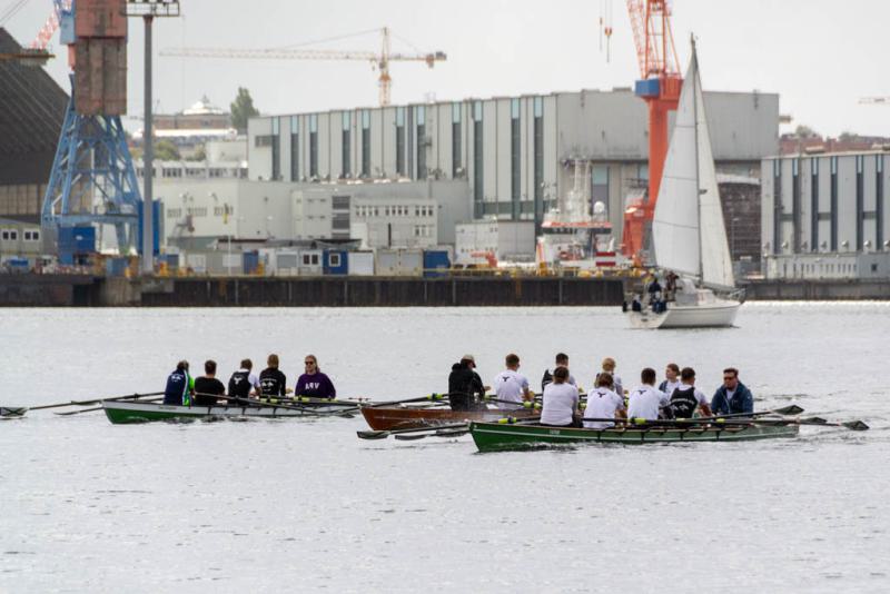 Interne Regatta Rudergesellschaft Germania Kiel am 17. Sept. 2022