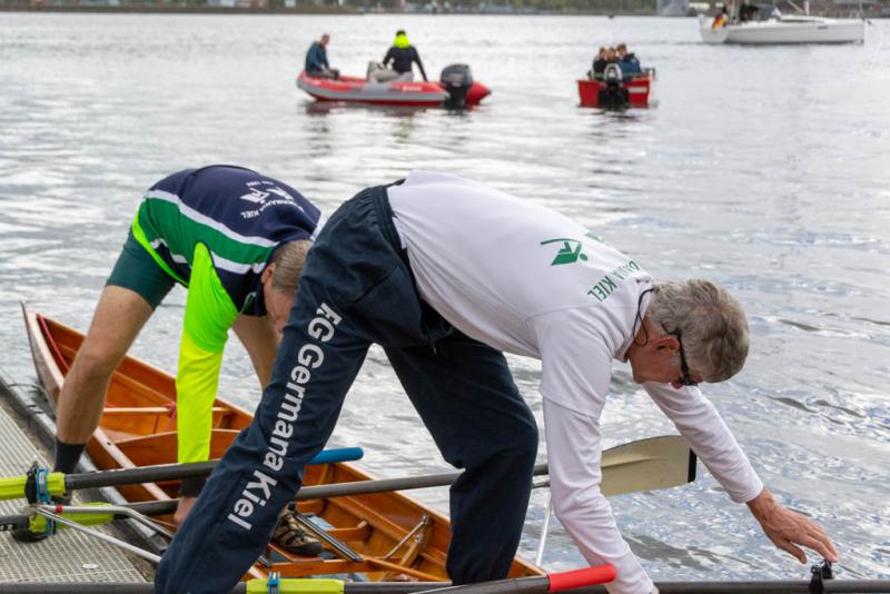 Interne Regatta Rudergesellschaft Germania Kiel am 17. Sept. 2022