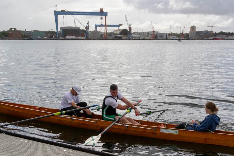 Interne Regatta Rudergesellschaft Germania Kiel am 17. Sept. 2022