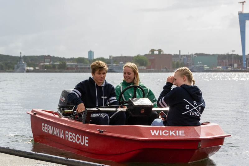 Interne Regatta Rudergesellschaft Germania Kiel am 17. Sept. 2022