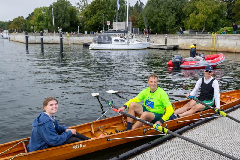 Interne Regatta Rudergesellschaft Germania Kiel am 17. Sept. 2022