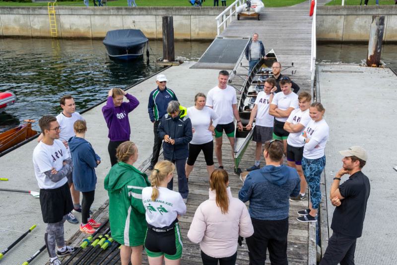 Interne Regatta Rudergesellschaft Germania Kiel am 17. Sept. 2022