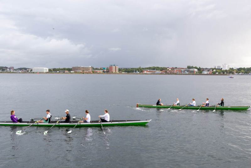 Interne Regatta Rudergesellschaft Germania Kiel am 17. Sept. 2022
