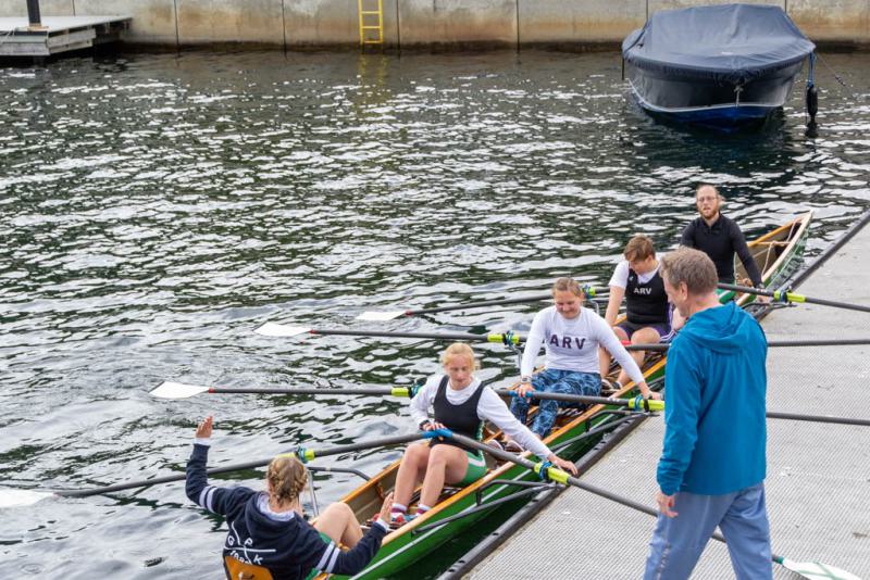 Interne Regatta Rudergesellschaft Germania Kiel am 17. Sept. 2022