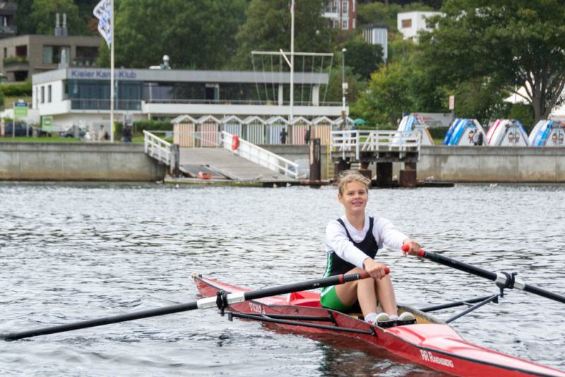 Interne Regatta Rudergesellschaft Germania Kiel am 17. Sept. 2022