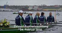 Jahreshauptversammlung der Rudergesellschaft Germania Kiel am 24. Feb. 2016