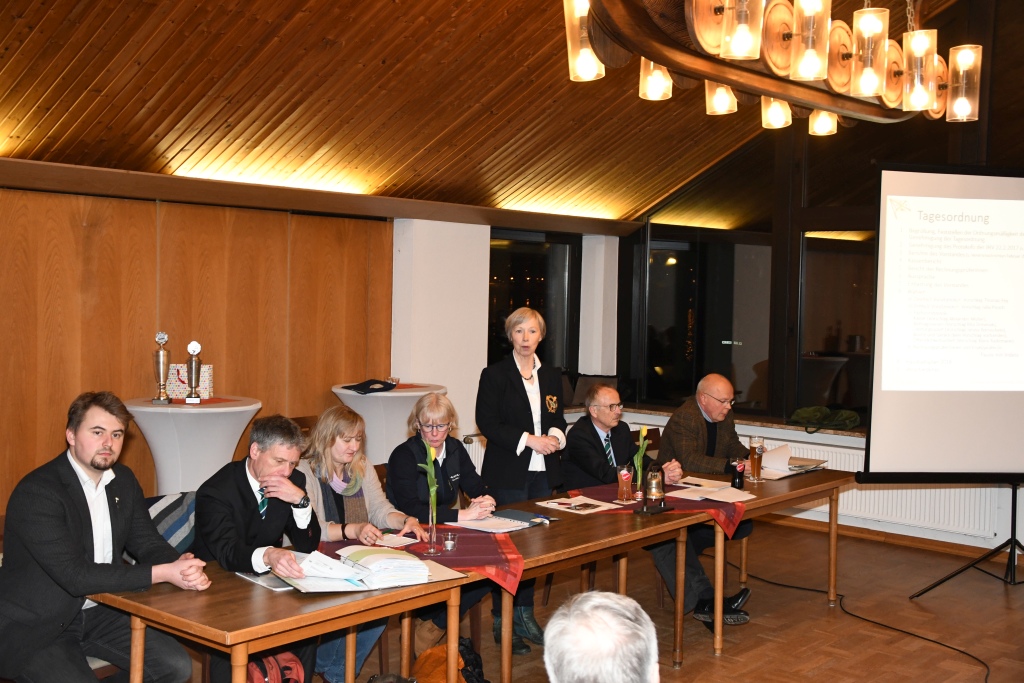 Jahreshauptversammlung der Rudergesellschaft Germania Kiel am 21. Feb. 2018