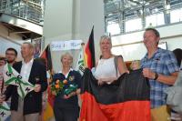 Empfang SH-Team Junioren-WM 2015 am 11. August 2015 Flughafen Hamburg