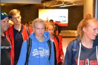 Empfang SH-Team Junioren-WM 2015 am 11. August 2015 Flughafen Hamburg