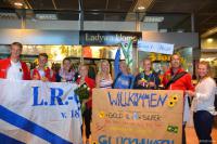 Empfang SH-Team Junioren-WM 2015 am 11. August 2015 Flughafen Hamburg