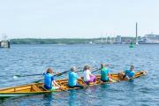 Kentertraining am Steg der RG Germania Kiel am 15. Juli 2023