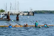 Kentertraining am Steg der RG Germania Kiel am 15. Juli 2023