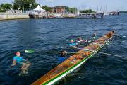 Kentertraining am Steg der RG Germania Kiel am 15. Juli 2023
