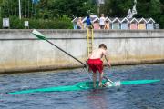 Kentertraining am Steg der RG Germania Kiel am 15. Juli 2023