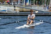 Kentertraining am Steg der RG Germania Kiel am 15. Juli 2023