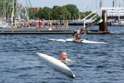 Kentertraining am Steg der RG Germania Kiel am 15. Juli 2023