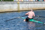 Kentertraining am Steg der RG Germania Kiel am 15. Juli 2023