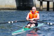 Kentertraining am Steg der RG Germania Kiel am 15. Juli 2023
