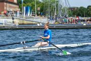 Kentertraining am Steg der RG Germania Kiel am 15. Juli 2023