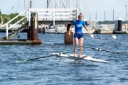 Kentertraining am Steg der RG Germania Kiel am 15. Juli 2023