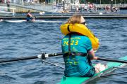 Kentertraining am Steg der RG Germania Kiel am 15. Juli 2023