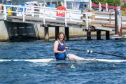 Kentertraining am Steg der RG Germania Kiel am 15. Juli 2023