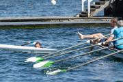 Kentertraining am Steg der RG Germania Kiel am 15. Juli 2023