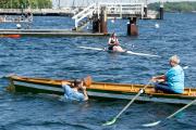 Kentertraining am Steg der RG Germania Kiel am 15. Juli 2023