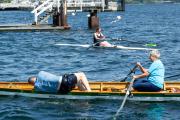 Kentertraining am Steg der RG Germania Kiel am 15. Juli 2023