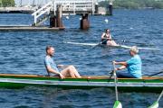 Kentertraining am Steg der RG Germania Kiel am 15. Juli 2023