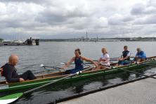 Kentertraining im Gig-Vierer Fafnir am 23. Aug. 2020