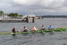 Kentertraining im Gig-Vierer Fafnir am 23. Aug. 2020