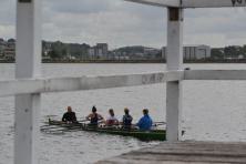 Kentertraining im Gig-Vierer Fafnir am 23. Aug. 2020