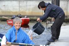 Kentertraining im Gig-Vierer Fafnir am 23. Aug. 2020 Kentertraining im Gig-Vierer Fafnir am 23. Aug. 2020