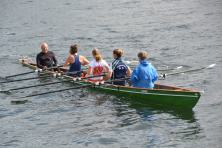 Kentertraining im Gig-Vierer Fafnir am 23. Aug. 2020
