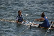 Kentertraining im Gig-Vierer Fafnir am 23. Aug. 2020 Kentertraining im Gig-Vierer Fafnir am 23. Aug. 2020