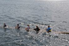 Kentertraining im Gig-Vierer Fafnir am 23. Aug. 2020